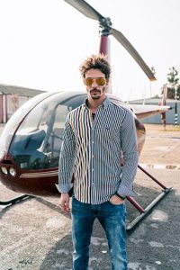 Camisa rayas hombre