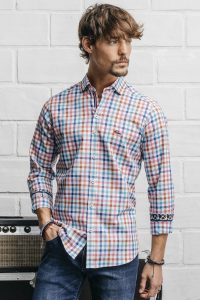 camisa cuadros pequenos