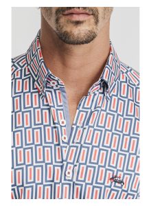 camisa-manga-corta-estampado-geometrico