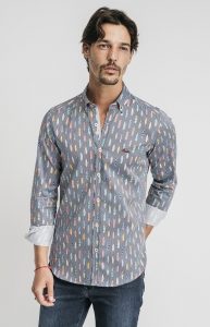 camisa estampada surf