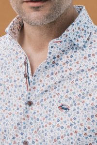 camisa hombre de flores