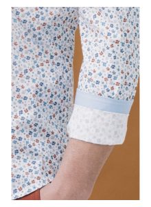camisa de flores de hombre
