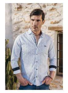 Camisa de Hombre con bolas de billar