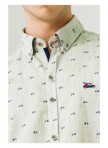 camisa hombre rayas