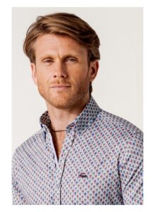 Camisa calaveras multicolor regular fit