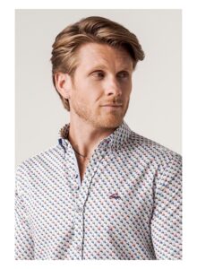 Camisa hombre slim fit scooters multicolor